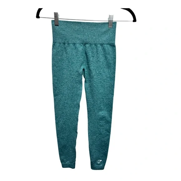 Gymshark Adapt Seamless Leggings Emerald - Picture 3 of 9
